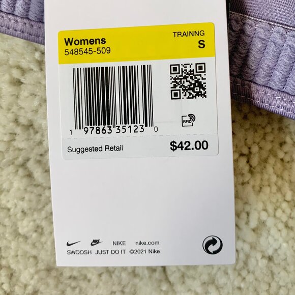 NWT Nike Dri-Fit Bra & Leggings 2 Piece Set, Small, Purple/Blue Color - Picture 7 of 16